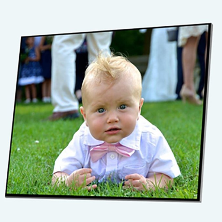 5" x 7" Horizontal Plakmount with Black Edge - Sign ID Custom Solutions